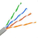 Indoor Fluk E Pass 4pr 23 Awg Cat6 Lan Cable 305m UTP Bare Copper