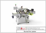 STR-S Servo System Bucket / Pail Labeler 20 - 80pcs/min