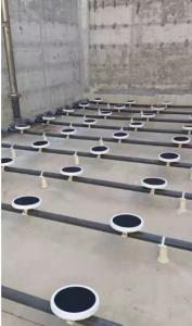 China 2mm Membrane Thickness Disc Diffuser Efficient Aeration Performance wholesale