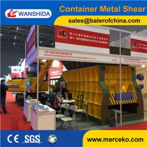 China Automatic remote control Metal Scrap Container Shears Q43W-4000B with 74Kw motor power wholesale
