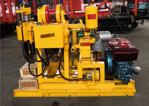 High Performance Water Well Drilling Rig 200 Depth Easy Operation For Core