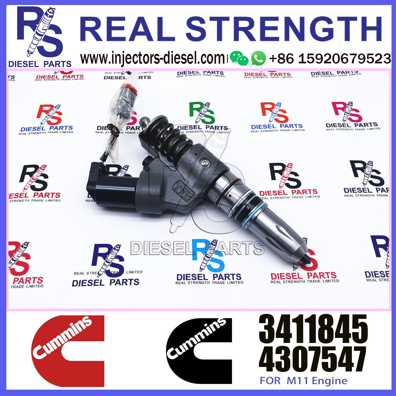 QSM ISM QSM11 ISM11 M11 original diesel engine fuel injector 4026222 4903472 4903319 4062851 3411845 3411754 3411756
