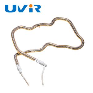China Customized Special Shaped Infrared Heating Lamp Tube Quartz Halogen Lamps wholesale