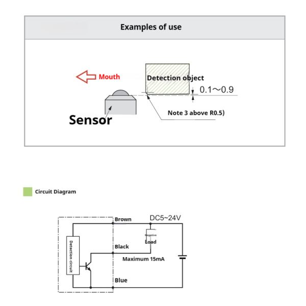 High Efficiency CNC Machine Tool Sensor Contact Travel Gauge Touch Limit Switch for Industrial Automation Equipment ZTSBM8