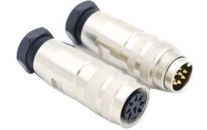China Front Mount Right Angle Antenna Cable , Electric Ip67 Multi Wire Cable wholesale