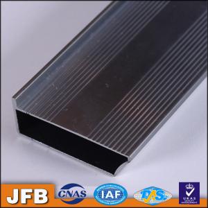 China Item L092 3000meters light grey industrial for kitchen cabinet types of aluminum profile wholesale