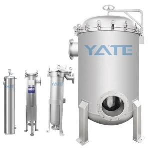 China Filtration System Liquid Bag Filter Housing Vertical Style 304 316L wholesale