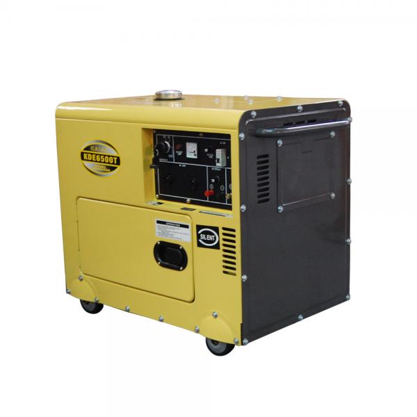 Quality Fuel Efficient Lightweight Compact Diesel Generator , Enclosed Diesel Generator for sale