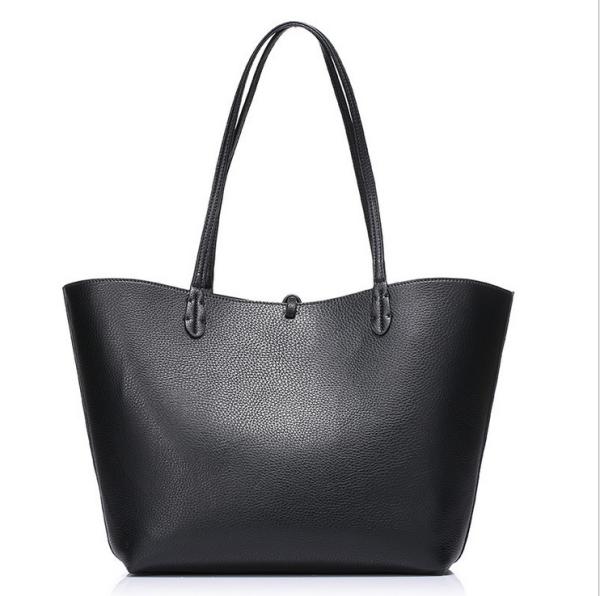 Genuine Leather Shoulder Bags for Womens Cowhide Plain Simple Graceful Bags