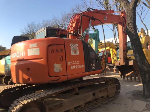 ZX135US Second Hand Excavator Good Condition Hitachi Crawler Excavator Original