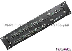 China 2U 19 Inch EPON OLT ONU ONT , Fiber Optic OLT With 8 PON Ports 8 Uplink Ports wholesale