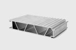 Mill Finish Extruded Aluminum Profile For Electric Car Battery Tray