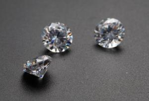 China 6.5 Carat 12 Mm Loose Moissanite Stones Genuine DEF Super White VVS1 Round Brilliant Cut wholesale