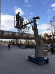 Big Capacity Self Propelled Aerial Lift Mobile Aerial Work Platform boom lift