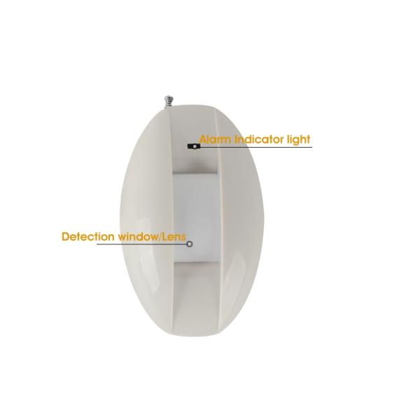 Wireless Curtain Infrared PIR Motion Detector Long range Battery Operated