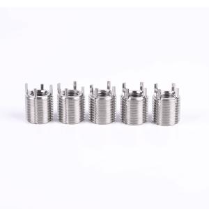 China DIN8140 Dia 6mm Keylocking Threaded Inserts M6 High Wearing Strength wholesale
