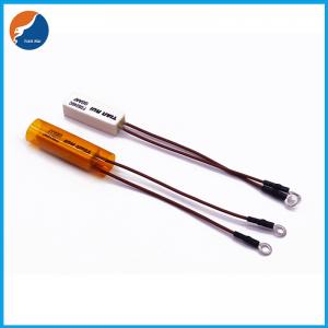 China Ceramic Thermal Cutoff Thermal Fuses F00240C 10A 250V 240C For Hair Straightener Curling Iron wholesale