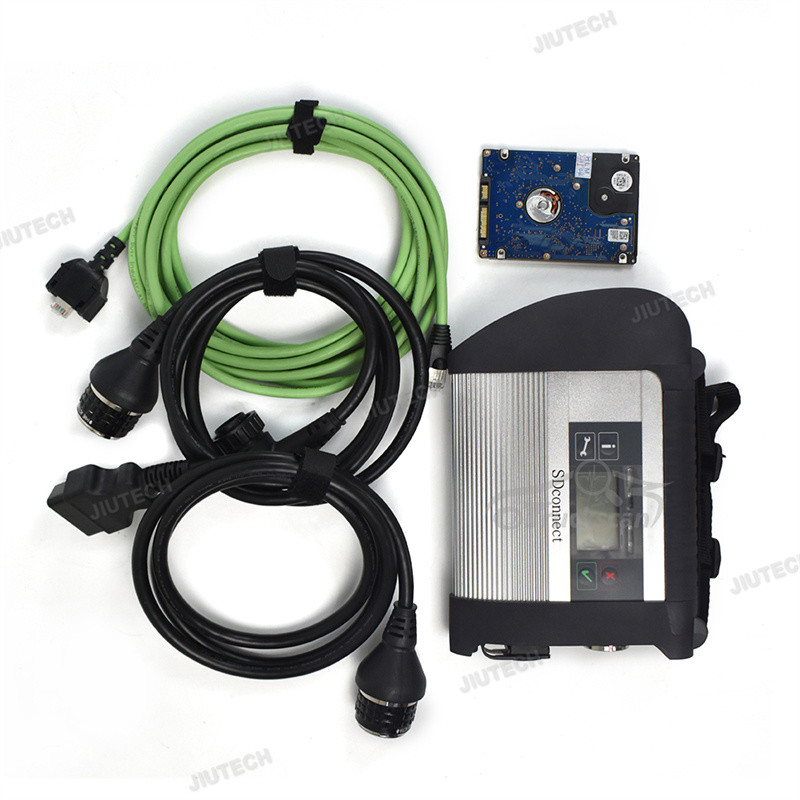 2024 MB star c4 plus DOIP OBD2 multiplexer Diagnostic Tool SD connect SSD wifi DTS Vediamo for Car and Truck+CFC2 laptop