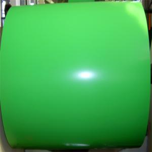China Green Color Cold Rolled Plain Color Coated Coils For Construction wholesale