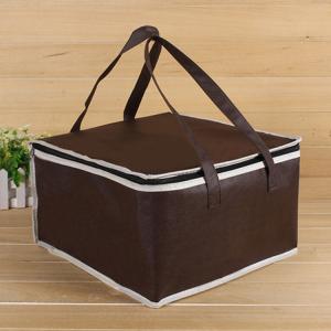 China OEM Soft Insulated Cooler Bag 4 Size Brown Insulated Bag Stock Available on sale
