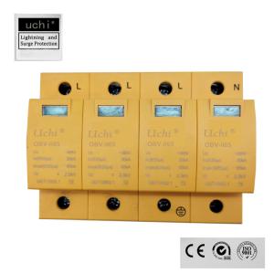 China Imax 65kA Surge Protection Device IP20 With Four PE Location wholesale