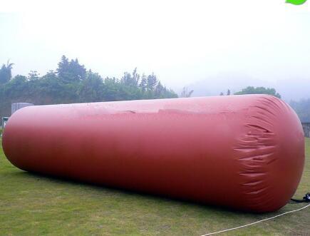 UV Protection Methane Gas Storage Tanks , PVC Coated Fabric For Biogas Plant