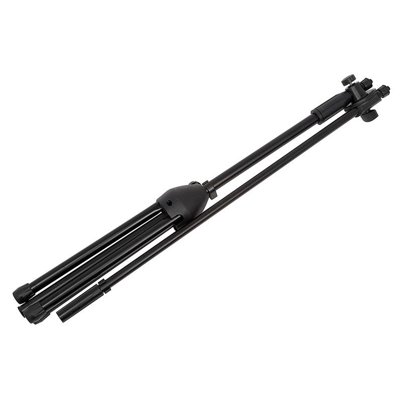 Aluminum Alloy Double Wheat Clips 65cm Tripod Mic Stand