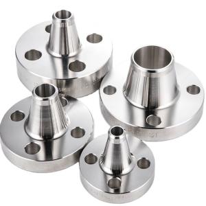 China Dn10-Dn1000 Titanium Pipe Flange , ASME B16.9 Titanium Weld Neck Flange wholesale