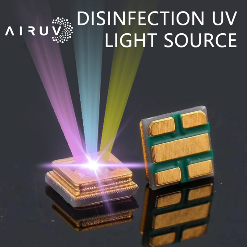 Narrow Wavelength 265nm 285nm UVC LED Chip Low Thermal Resistance