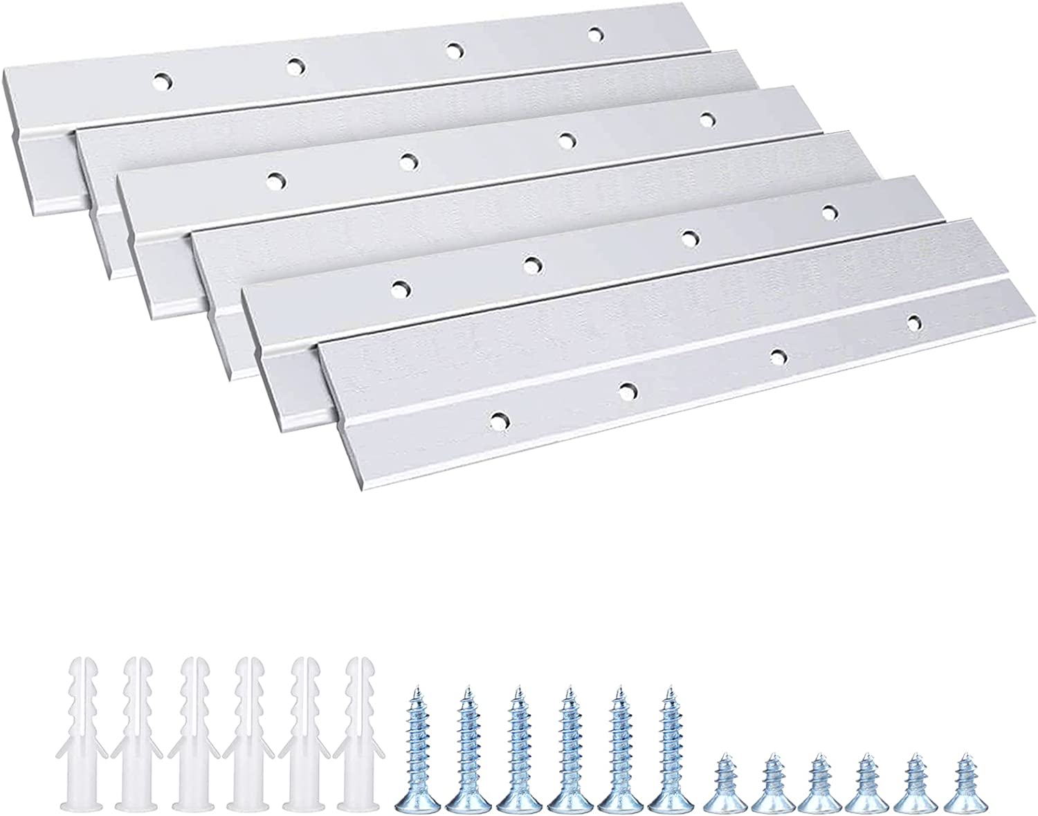 Versatile French Cleat Picture Hook Hanger Kit for Hanging Mirrors Pictures and Shelves