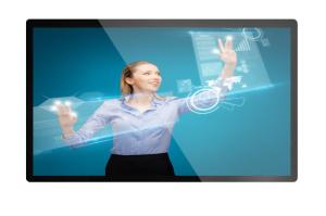 China Professional 65 Inches Industrial Panel Mount Monitor Zero Bezel With Steel Chassis wholesale