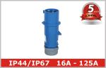 CEE Single Phase Industrial Electrical Sockets And Plugs 63 Amp