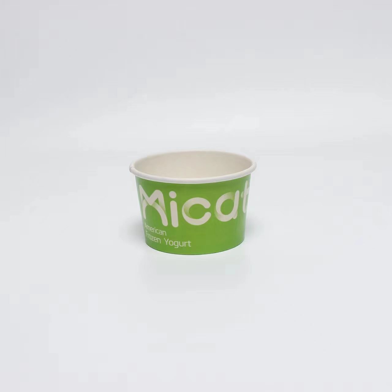 Make Paper Bowl Ice Cream Cup disposable snack bowl ice cream cup packing bowl double PE film cup