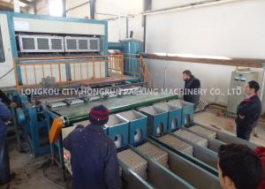China Recycled Waste Paper Egg Tray Machine , Paper Pulp Moulding Machine on sale