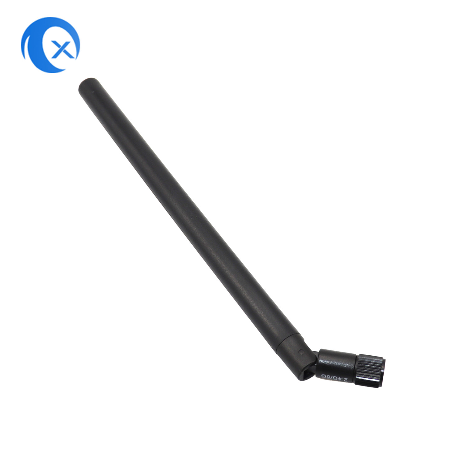 Swivel RP SMA Connector Dual Band Omnidirectional WiFi Antenna 5dBi