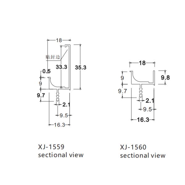 397mm Easy Installation Kitchen Gray Aluminium Cabinet Handles