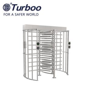China SUS304 Stainless Steel Full Body Turnstile With Interlocking Function wholesale