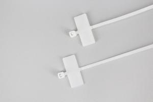 China DM-3*100mm DEMOELE high temperature plastic nylon numbered cable ties wholesale