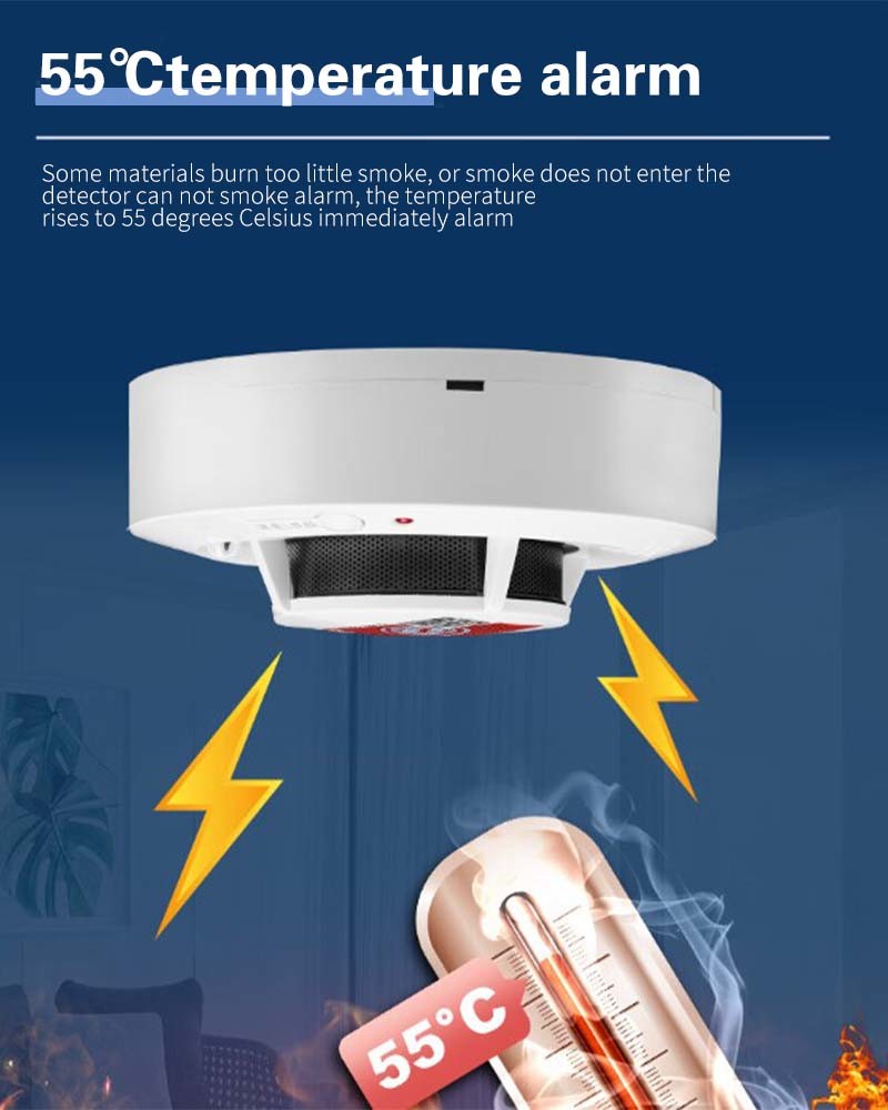 DC3V Fire Smoke Detector Portable Carbon Monoxide Detector Ex Ib LlB