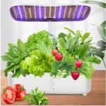 24w hydroponics growing system 12pods vegetable fruit home grow mini garden FULL