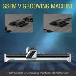 High Precision CNC V Sheet Metal Grooving Machine Hydraulic V Groover Machine