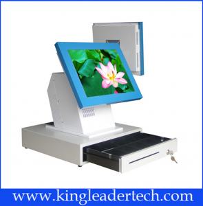 China Red POS / Cash Register Touch Terminal , LCD TFT Monitor Touchscreen 15 wholesale