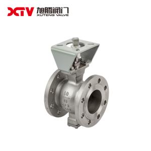 China ANSI CLASS 150-900 Nominal Pressure Pneumatic Actuated Fixed Ball Valve for Household wholesale