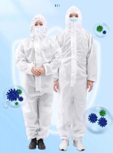 China Daily Protective 60GSM Fluid Resistant Disposable Protective Clothing wholesale