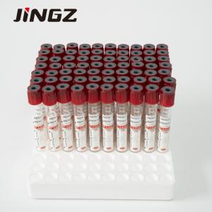 China 16*100mm Plain Tube Vacuum Blood Sample Collection Tube According Vacutainer wholesale