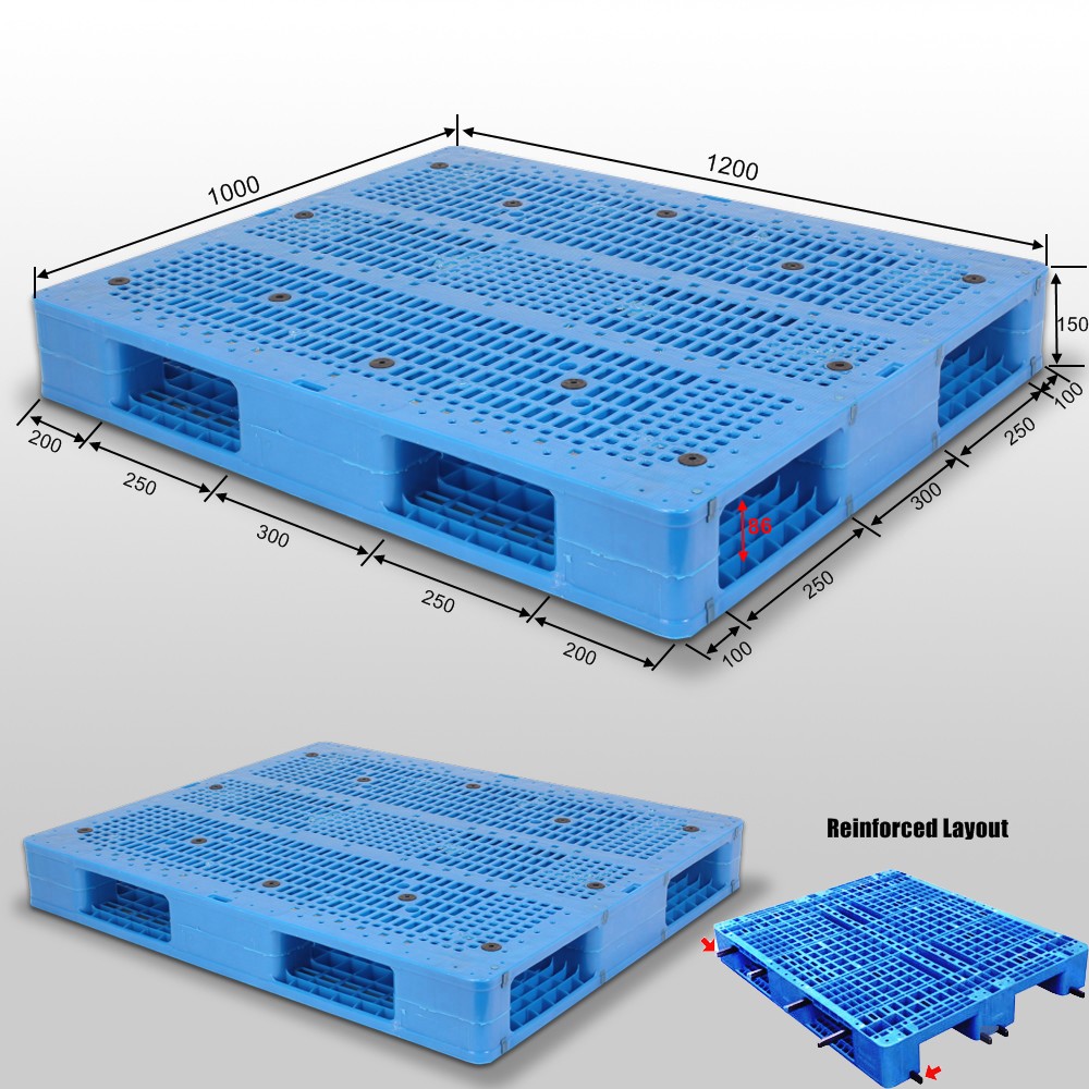 Standard cheap durable plastic pallets made in china for sale