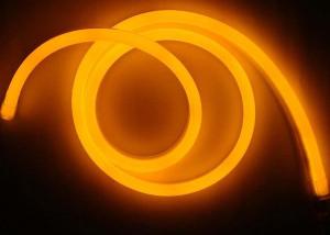 China Flexible Orange Neon Lights , CE 220V Input Neon Fluorescent Light Tubes wholesale