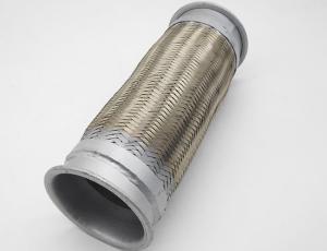 China Tractor Corrugated SUS 201 3.5” Flexible Metal Exhaust Hose wholesale