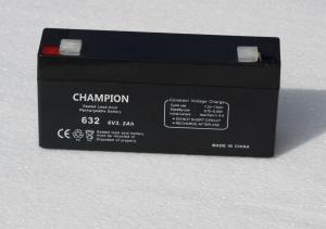 China ABS 6V 3.2AH Charging Sealed Lead Acid Batteries 3FM3.2 134*34*61mm wholesale