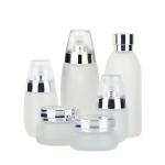 Customized Logo Cosmetic Packaging Empty Glass Jars